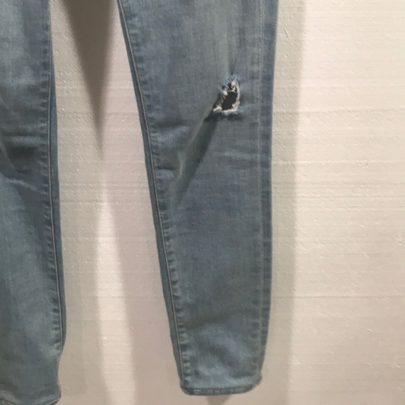 Frame Denim Le Skinny de Jeanne blue jeans - Picture 3 of 7